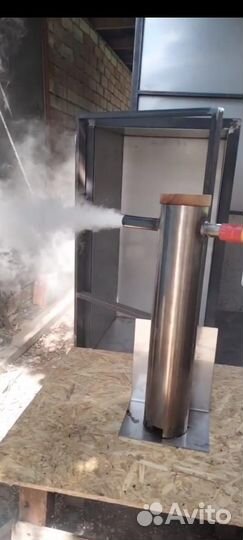 Коптильня холодного и горячего копчения