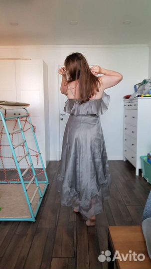 Шелковое платье Oksana Gutka