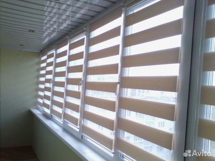 Рулонные шторы и жалюзи