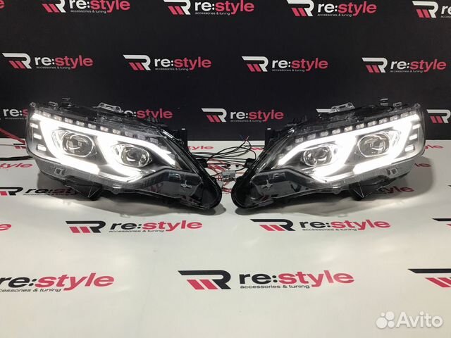 Фары Toyota Camry 55 11-17г Mercedes style D2072