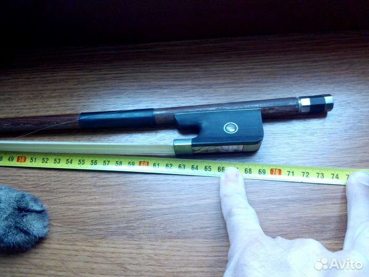 Скрипка 7/8 и смычок для контрабаса продаётся