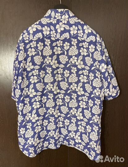 Рубашка мужская лен