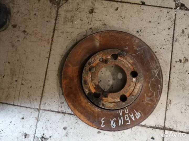 Тормозной диск передний Skoda Fabia 5J2 BBM 2008