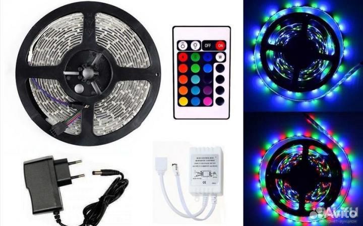 Лента светодиодная RGB 3528