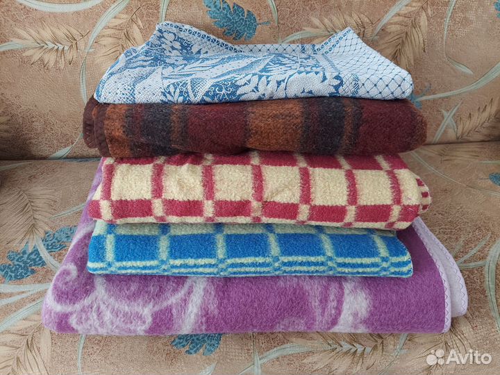 Одеяло шерстяное СССР