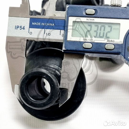 Патрубок в тройник системы охлаждения (в рамку) KT