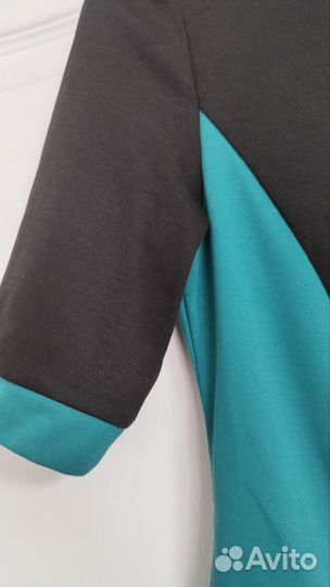 Платье трикотажное мини