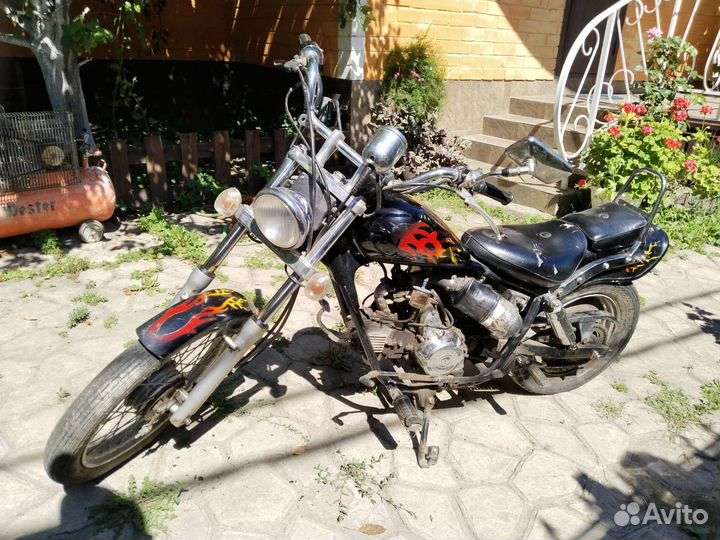 Мопед мини чоппер