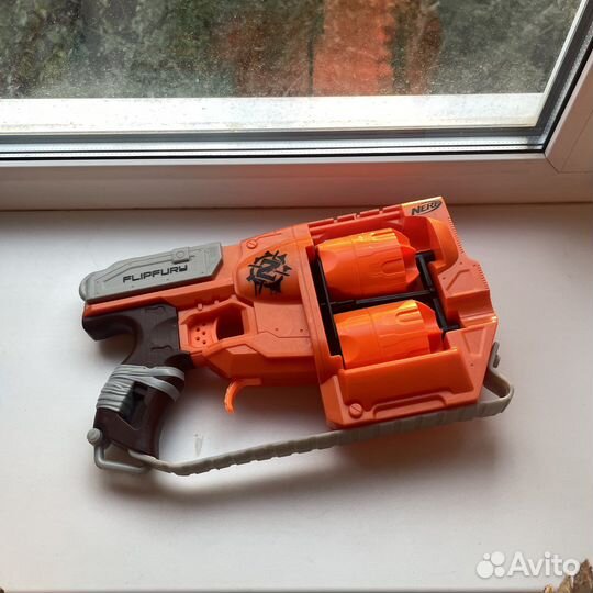 Бластер Nerf Flipfury Zombie Strike (A9603)