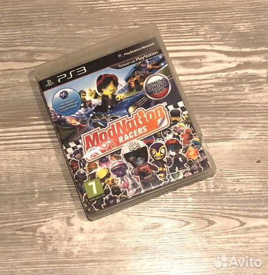 ModNation Racers диск (ps3)