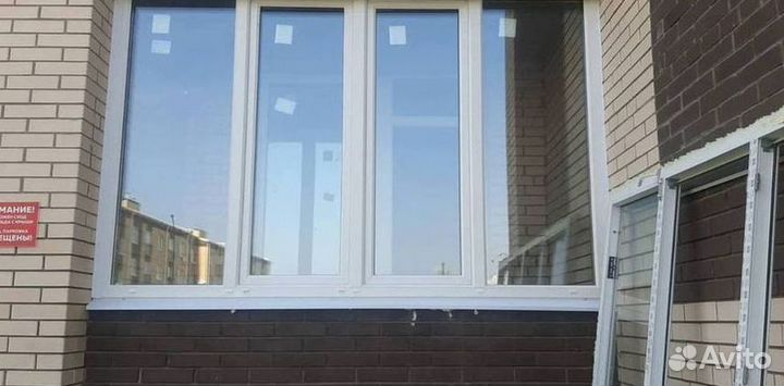 Остекление окон и балконов пвх