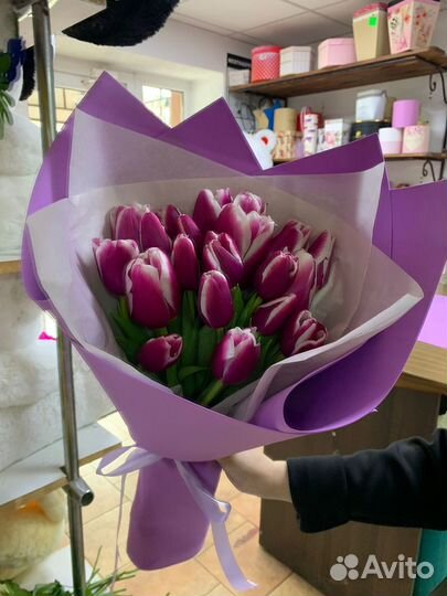 Цветы тюльпаны Астрахань с доставкой