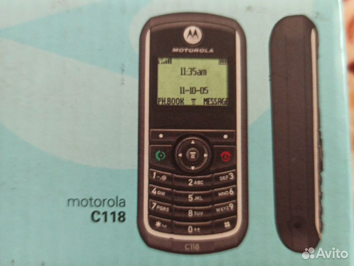 Коробка от телефона motorollaС118