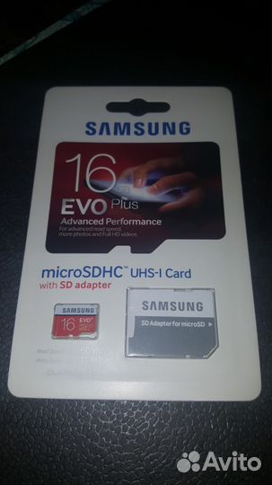 Новая Карта памяти samsung EVO Plus micro SD HC