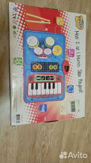 Детский музыкальный коврик