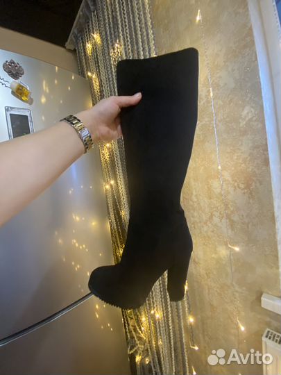 Сапоги ботфорты