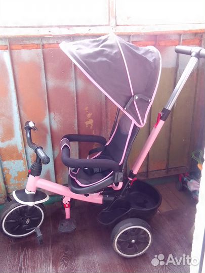 Детский велосипед с ручкой бу