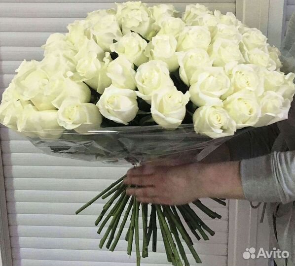 Розы Эквадор Метровые 100 см доставка Москва