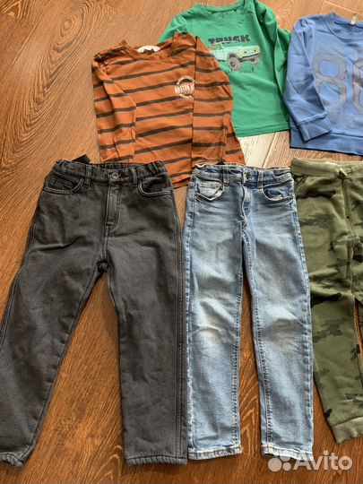 Пакет фирменных вещей для мальчика 116