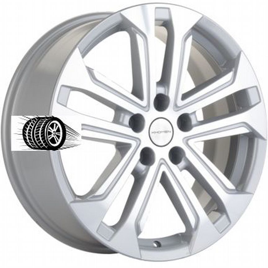 Литые диски Khomen Wheels 7×R18 5×114.3