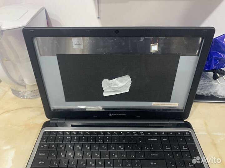Ноутбук в разбор packard bell te69