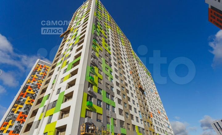 2-к. квартира, 37 м², 17/21 эт.