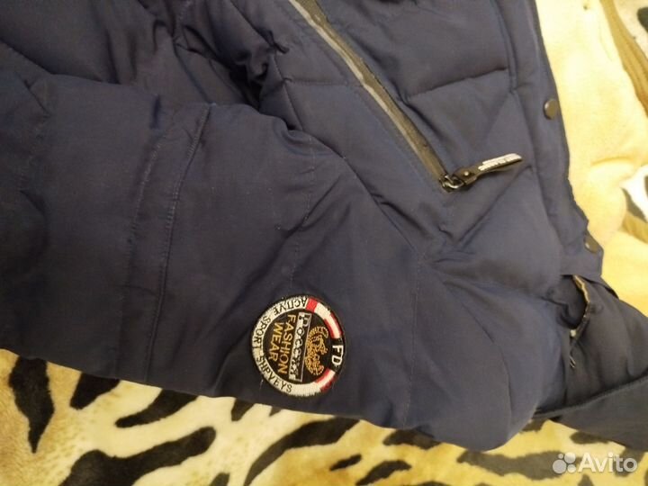 Куртка зимняя мужская бу