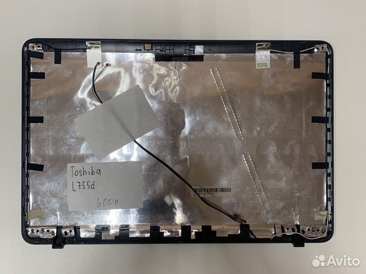 Крышка матрицы ноутбука Toshiba l755d