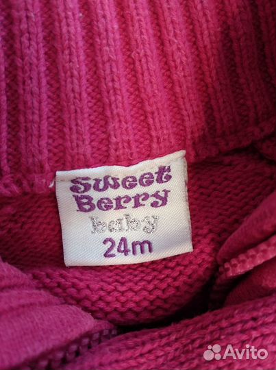 Кофта для девочки Sweetberry р.24 мес