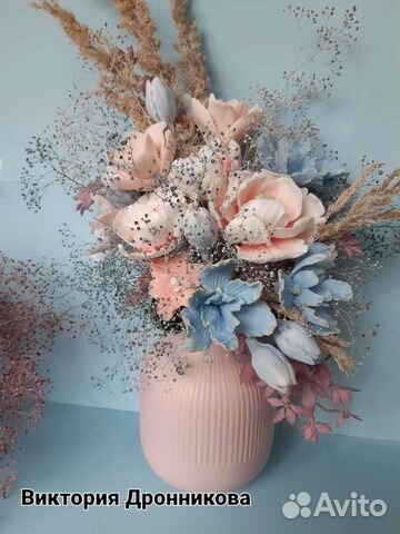 Букет цветов из мыла