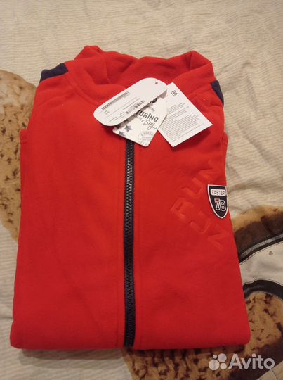 Новая флисовая толстовка 140, 164