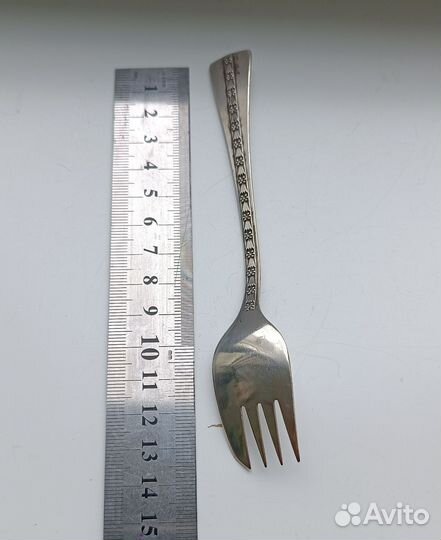 Серебряная вилка СССР