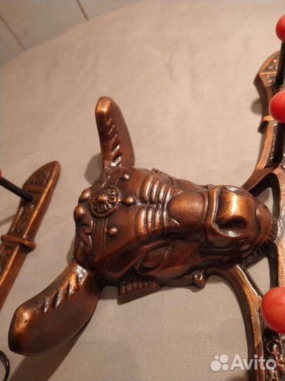 Вешалка бык литьё СССР