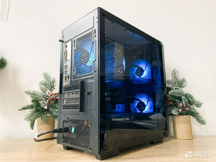 Игровой пк Ryzen 5/RTX 3060 12Gb/16Gb/SSD+HDD