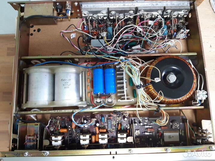 Блок питания для усилителя Радиотехника У-101