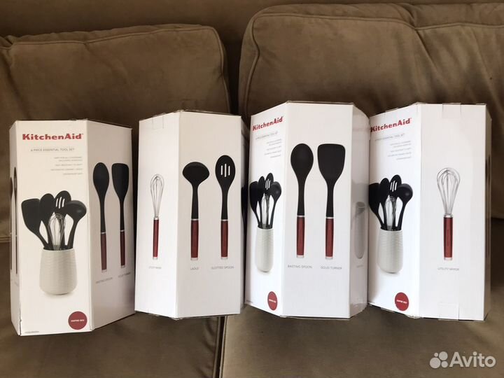 Набор KitchenAid кухонный красный