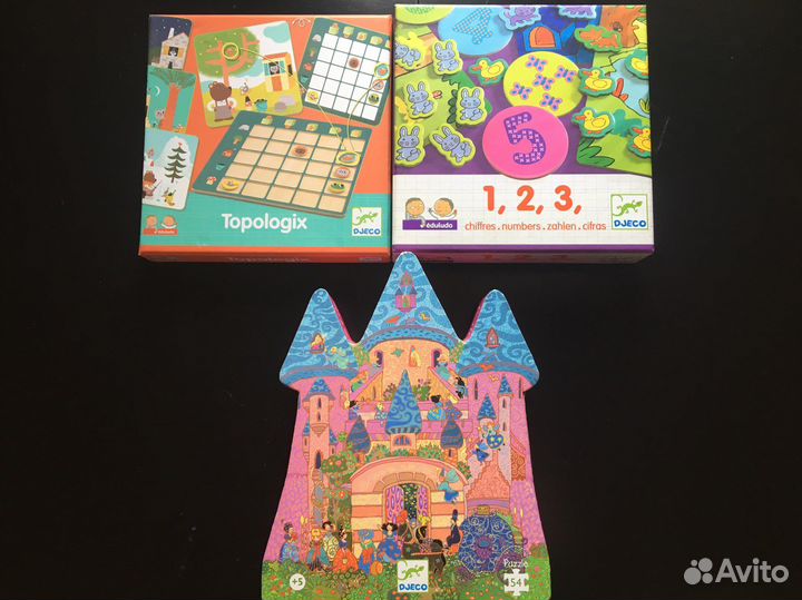 Джеко игры пазлы настольные djeco