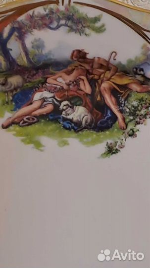 Блюдо,Русская мадонна, Дулево