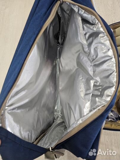 Термосумка с набором посуды для пикника на 6 перс