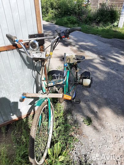 Велосипед на бензине