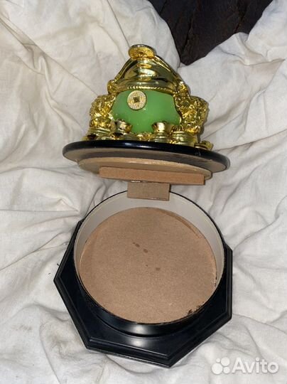 Денежная лягушка жаба (шкатулка )