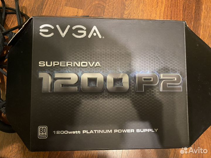 Блок питания evga supernova 1200 P2 платина