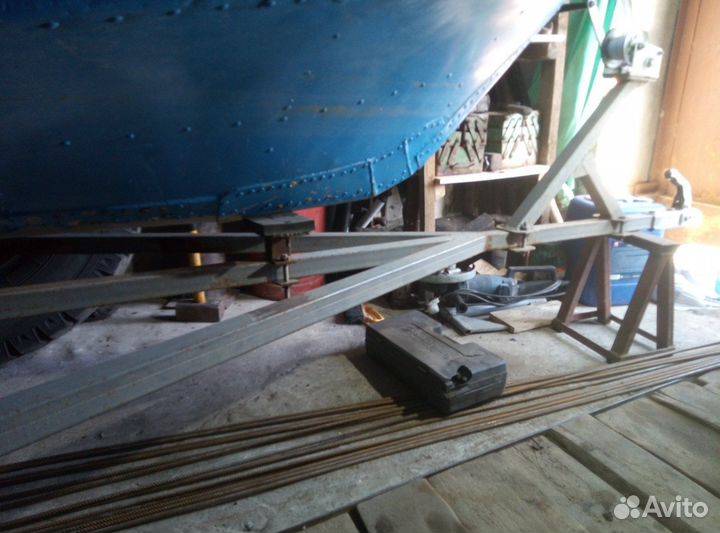 Лодочный прицеп - телега