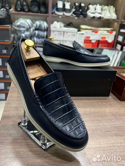 Лоферы натуральная кожа