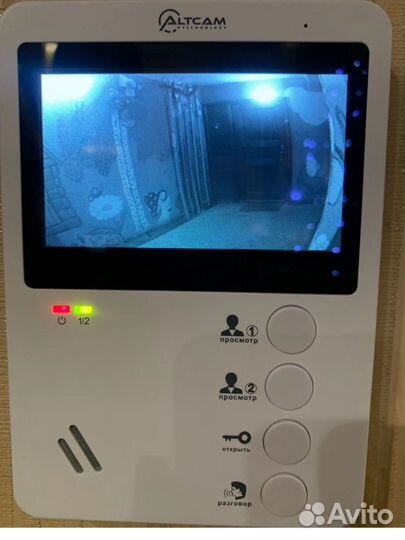 Видеодомофон новый