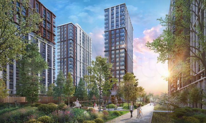 2-к. квартира, 68,5 м², 13/22 эт.