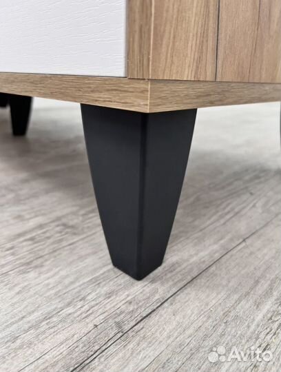 Комод Катрин 12 Дуб крафт золотой/ Белый