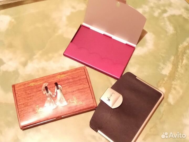 Современная канцелярия, визитницы др