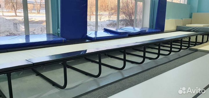 Батутная акробатическая дорожка - гнутая рама (ова