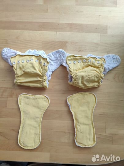 Многоразовые подгузники Little pirate 6 штук